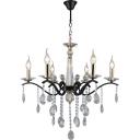 Подвесная люстра хрусталь De City Свеча 683014706 подсвечник с подвесками