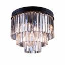 Потолочная люстра Delight Collection 1920s Odeon 771131 (KR0387C-6/P black/clear)