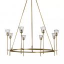 Подвесная люстра Delight Collection Torche De Verre 8614P/8 gold