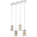 Подвесной светильник DeLight Collection Crystal Tube MD2544/4L с подвесками