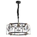 Подвесной светильник Divinare Elliot 7304/04 SP-8 Цвет арматуры черный Цвет плафонов прозрачный