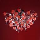 Люстра Eletto El325c15.2 rosa rosso