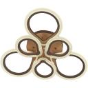 Потолочная люстра (+ночной режим) 10221/6 LED*75W Escada Molly 10221/6LED Coffee 75W