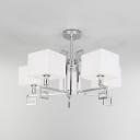 Потолочная люстра 60115/5 Eurosvet Alma хром форма куба