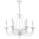 Люстра freya Velia FR2046, E14, 360 Вт, кол-во ламп: 6 шт., цвет: белый