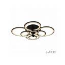 Потолочная люстра светодиодная диммируемая с пультом A001/8 BK iLedex Ring кольцо