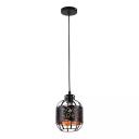 Подвесной светильник IMEX MD.0307-1-P BK+FGD