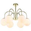 Потолочная люстра молекулы на штанге Indigo Voga V000325