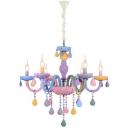Люстра Kink light Астрид 074175-6, E14, 240 Вт, кол-во ламп: 6 шт., цвет: разноцветный