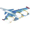 Детская потолочная люстра с пультом для мальчиков самолет 74504 Kink Light Deti_avia 074504