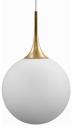 Подвесной светильник Lightstar Globo 813032 Цвет плафонов белый Цвет арматуры золото