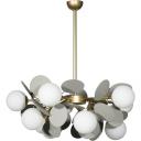 Потолочная люстра светодиодная 10008/10 Loft It MATISSE Grey шарики