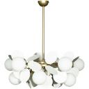 Подвесная люстра светодиодная для детской 10008/10 Loft It MATISSE white шарики