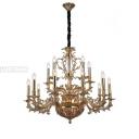 Большая люстра 1780.15.3 Lucia Tucci Firenze antique gold подсвечник