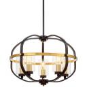 Подвесная люстра Lumina Deco LDP 1141-5 BK+MD