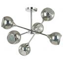 Люстра на штанге Lumion Sandra 4530/6C Цвет плафонов серый Цвет арматуры хром