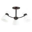 Люстра на штанге Lumion Wilma 4534/3C Цвет плафонов белый Цвет арматуры черный