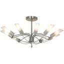 Большая потолочная люстра IP21 Lussole Loft Lano GRLSA-2813-10