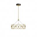 Подвесная светодиодная люстра Maytoni Link MOD357PL-L40BS3K