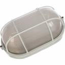 Влагозащищенный светильник Navigator 94 805 NBL-O2-100-E27/WH НПБ 1202 белый овал решетка 100Вт IP54 94805