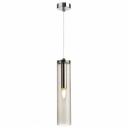 Подвесной светильник Odeon Light Klum 4694/1 Цвет плафонов серый Цвет арматуры хром