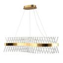 Подвесная люстра хрустальная светодиодная Omnilux Strasatti OML-99903-44