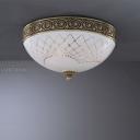 Потолочная люстра с узором в клетку PL.7002/3 Reccagni Angelo 7002 PL 7002/3