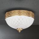 Потолочная люстра с узором в клетку PL.7202/2 Reccagni Angelo 7202 PL 7202/2