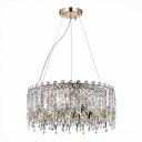 Подвесная люстра хрусталь ST Luce Desio SL1655.203.06 с подвесками