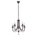 Подвесная люстра для гостиной с 5 лампами Vitaluce V1798-8/5 в виде свечи