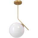 Подвесной светильник на штанге Vitaluce V2959-8/1PL в форме шара