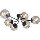 Потолочная люстра на штанге Vitaluce V4997-1/6PL в форме шара