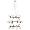 Подвесная люстра молекулы Wertmark Gitter WE234.14.103