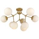 Потолочная люстра молекулы Wertmark Bolita WE236.09.407