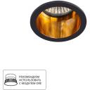 Потолочный светильник точечный черные круглый Arte Lamp Caph A2165PL-1BK