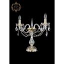 Хрустальная настольная лампа с подвесками Art Classic 45241 12.11.2.141-37.Gd.Sp подсвечник