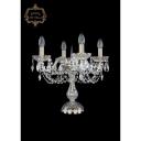 Хрустальная настольная лампа с подвесками Art Classic 45241 12.11.4.141-37.Br.Sp подсвечник