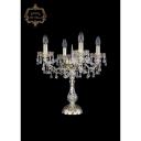 Хрустальная настольная лампа с подвесками Art Classic 45597 12.24.4.141-45.Gd.V0300 подсвечник