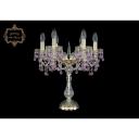 Хрустальная настольная лампа с подвесками Art Classic 45597 12.24.6.141-45.Gd.V7010 подсвечник