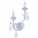 Бра Arte Lamp Montmartre A3239AP-2WH Цвет арматуры белый Цвет плафонов белый