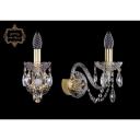 Хрустальное бра Art Classic 45241 10.11.1.165.Gd.Sp подсвечник с подвесками