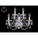 Хрустальное бра Art Classic 45241 10.11.3+2.165.Gd.Sp подсвечник с подвесками