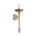 Бра Crystal Lux MIRACLE AP1 BRONZE подсвечник