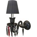 Бра Baccarat style ZZ86303BK-1W с подвесками DeLight Collection