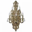 Бра Dio D’Arte Lido Lido E 2.1.5.600 GH Цвет арматуры золото Цвет плафонов прозрачный