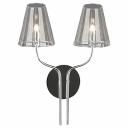 Бра Lightstar Diafano 758624 Цвет арматуры хром Цвет плафонов прозрачный