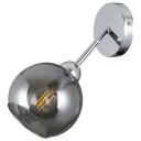 Бра Omnilux Ellera OML-94101-01 Цвет арматуры хром Цвет плафонов серый