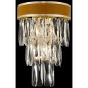 Настенный светильник каскадный хрустальный Wertmark Clarissa WE136.03.301