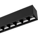 Трековый светильник магнитный светодиодный MAG-LASER-45-L480-18W Day4000 (BK, 15 deg, 24V) (Arlight, IP20 Металл) 026940