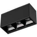 Трековый светильник магнитный светодиодный MAG-LASER-45-L84-3W Day4000 (BK, 15 deg, 24V) (Arlight, IP20 Металл) 027622